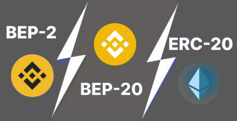 BEP20 vs ERC20 vs BEP2