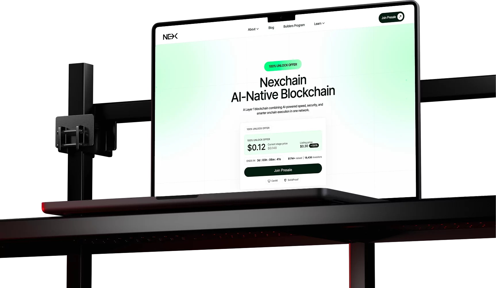 Blockchain built entirely on AI
