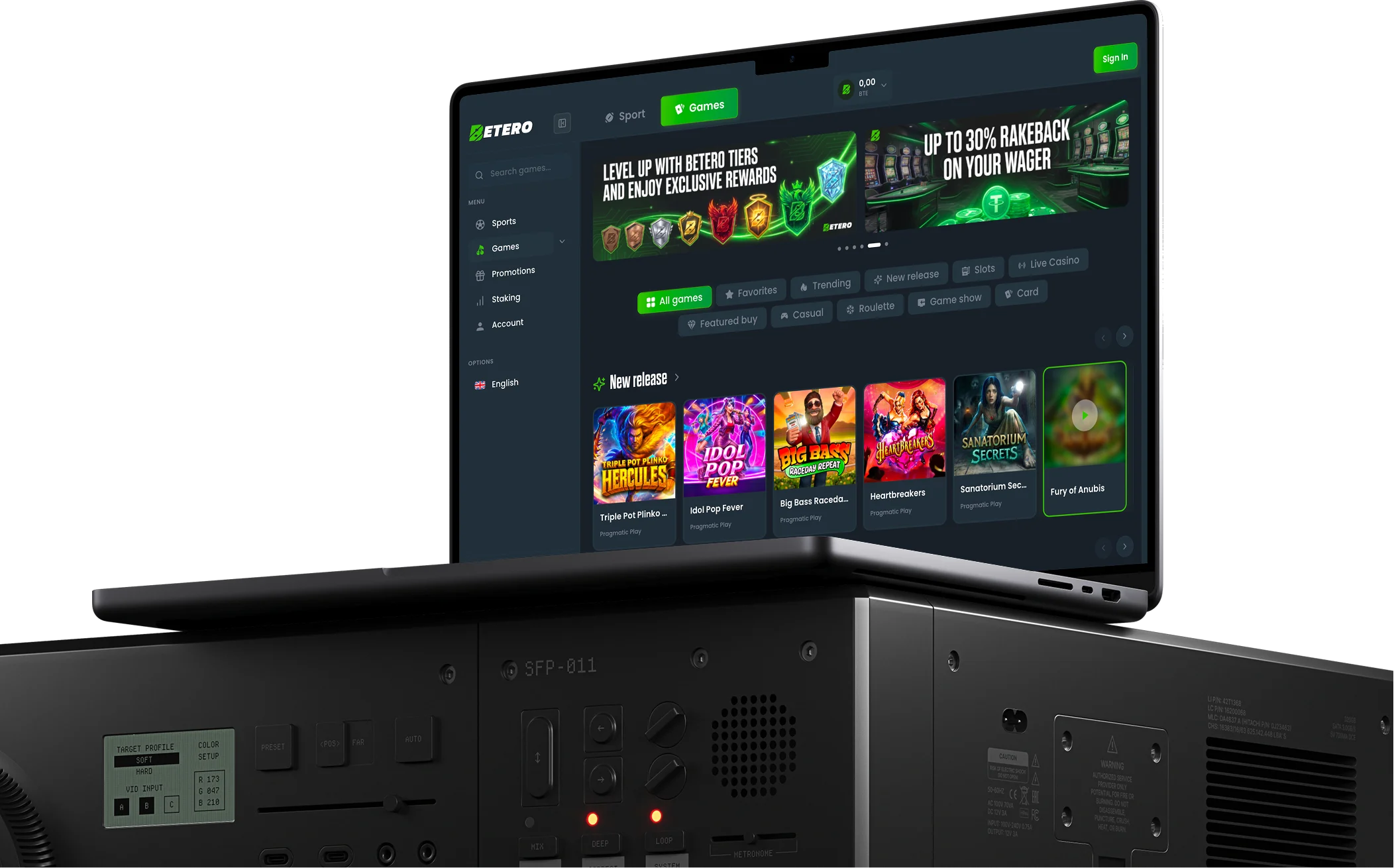 Crypto-based sport betting platform