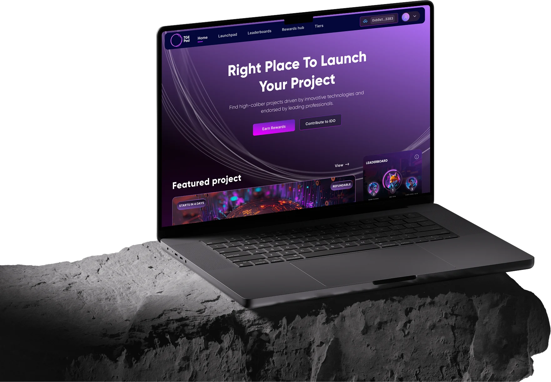 Web3 launchpad platform