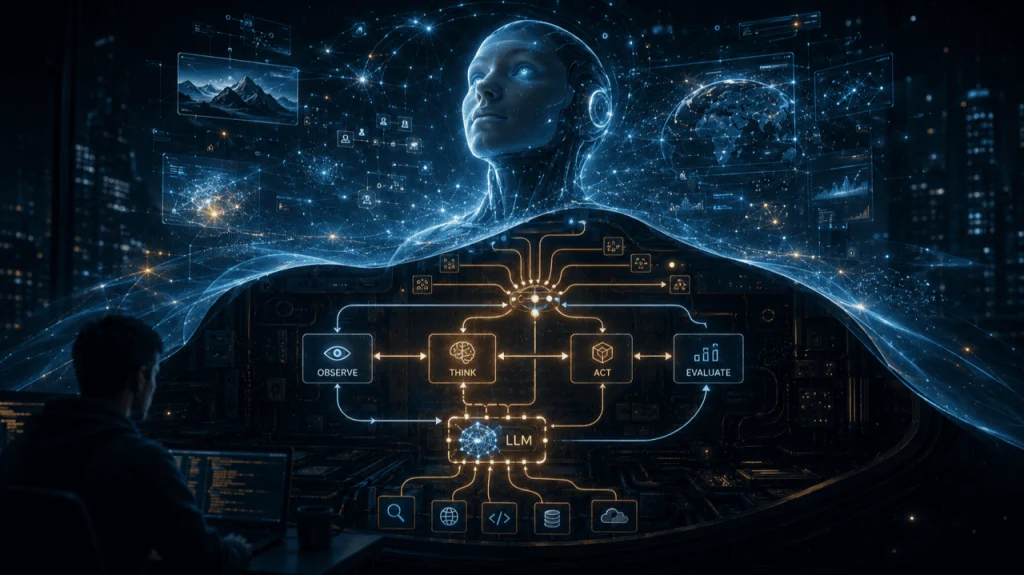 AI agents in Web3 autonomously executing smart contracts and trading on blockchain networks in 2026